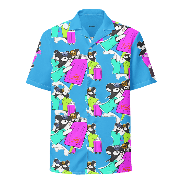 Hampan in vacation happy land collar neck shirt product image (1)