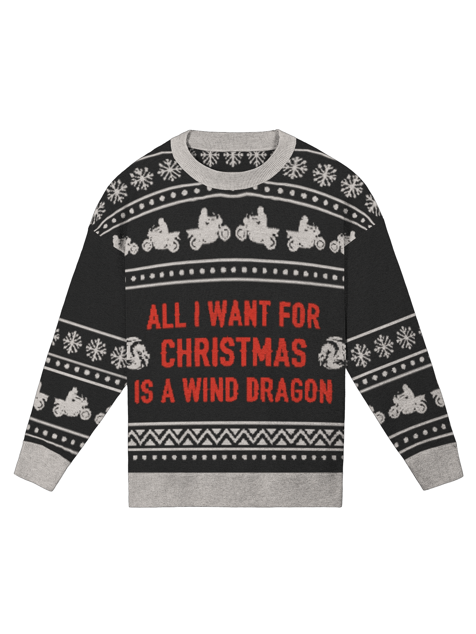 Wind Dragons Ugly Christmas Sweater product image (1)