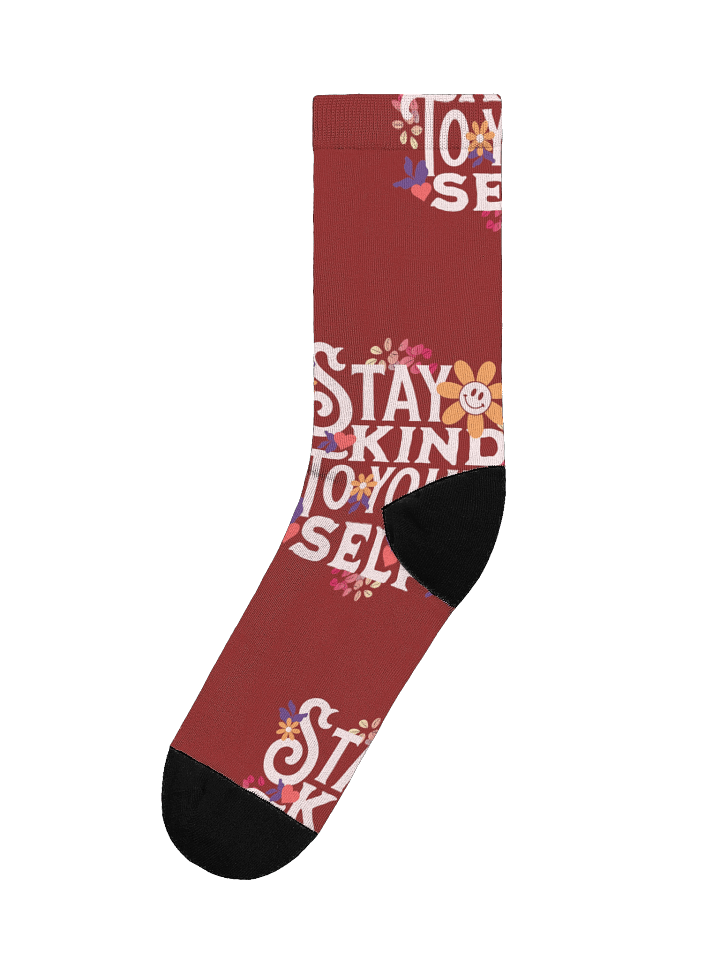Positivity Blooms Sustainable Crew Socks product image (1)