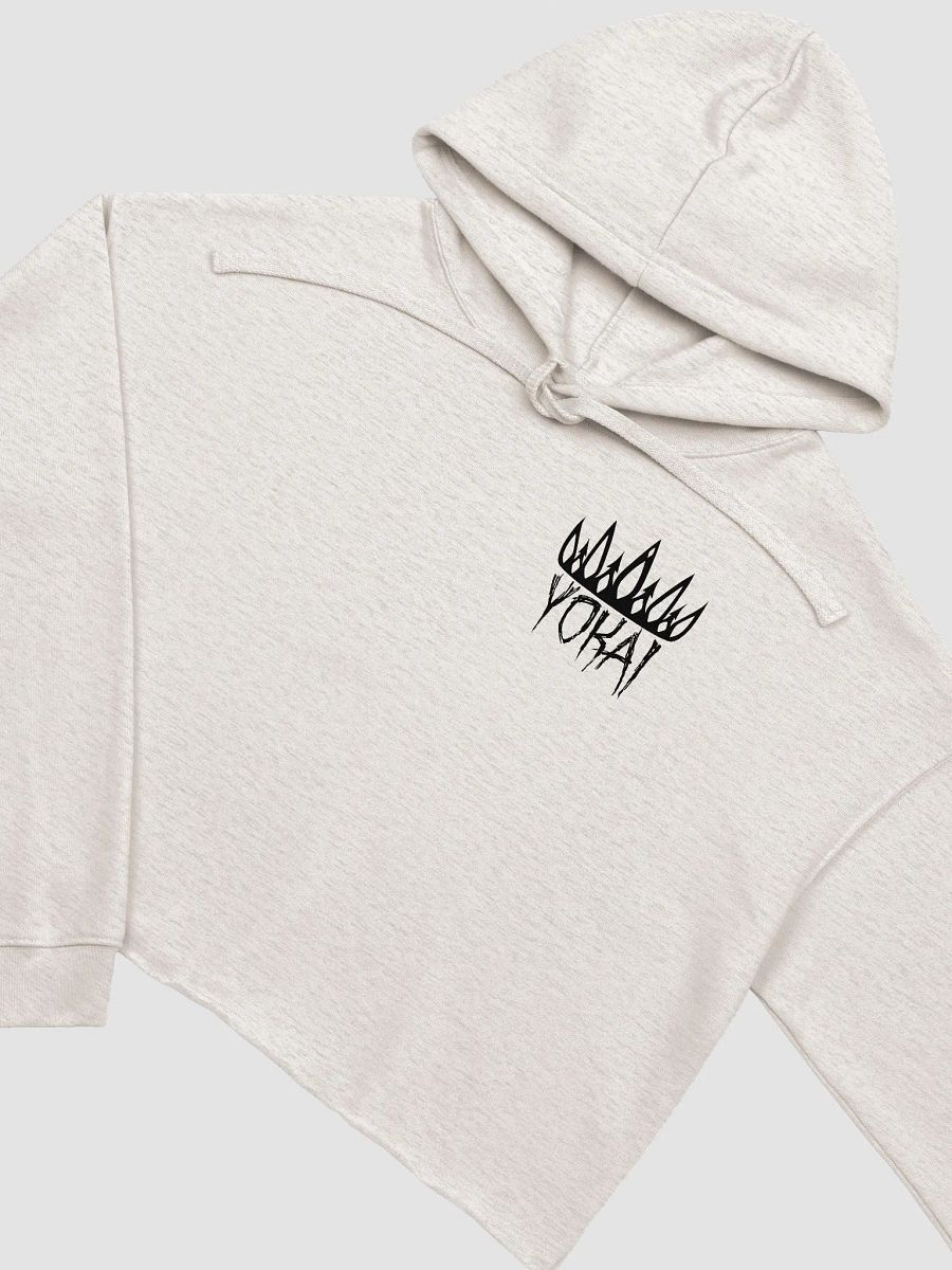Yokai Queen (Small Black Logo) - Cropped Sweatshirt product image (2)