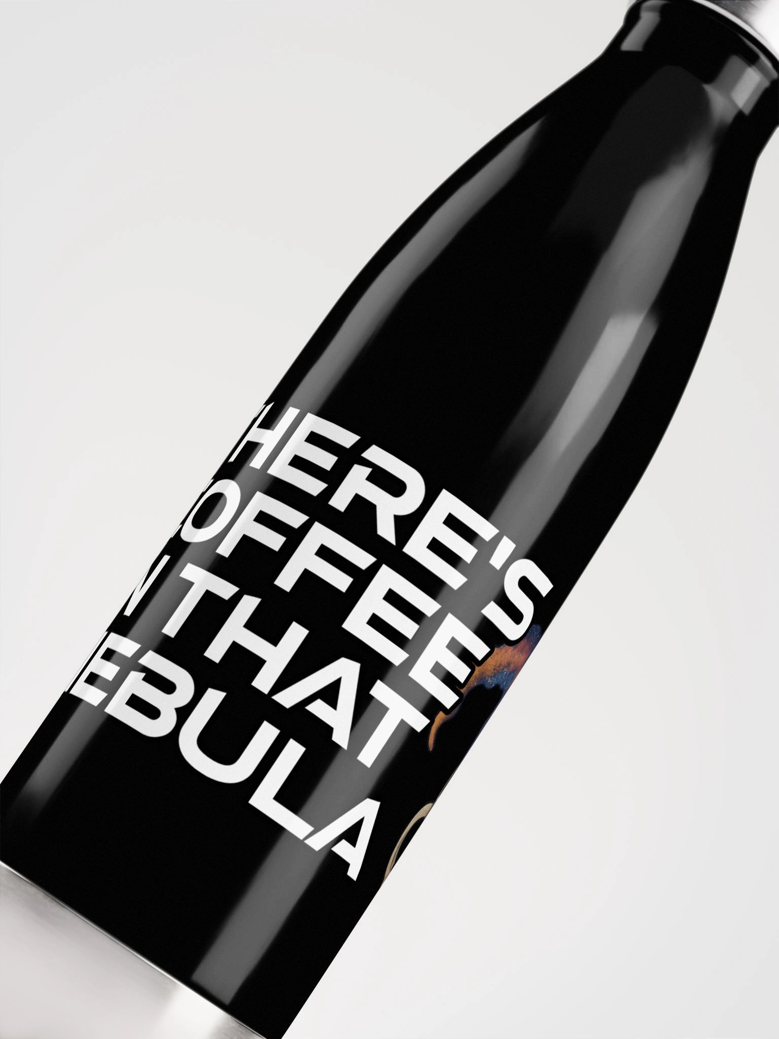 "There's Coffee in That Nebula" Water Bottle product image (5)