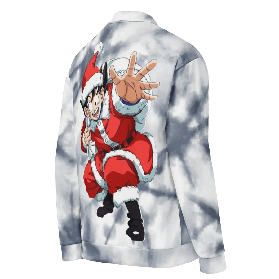 Dragon Ball Z Cloudy Christmas Bomber Jacket product image (8)
