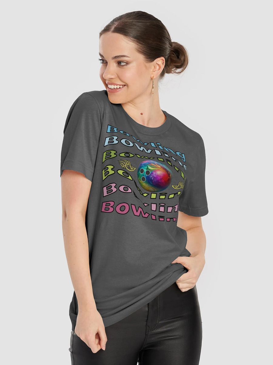 Bowling Swirl Colorful Ball T-Shirt product image (29)