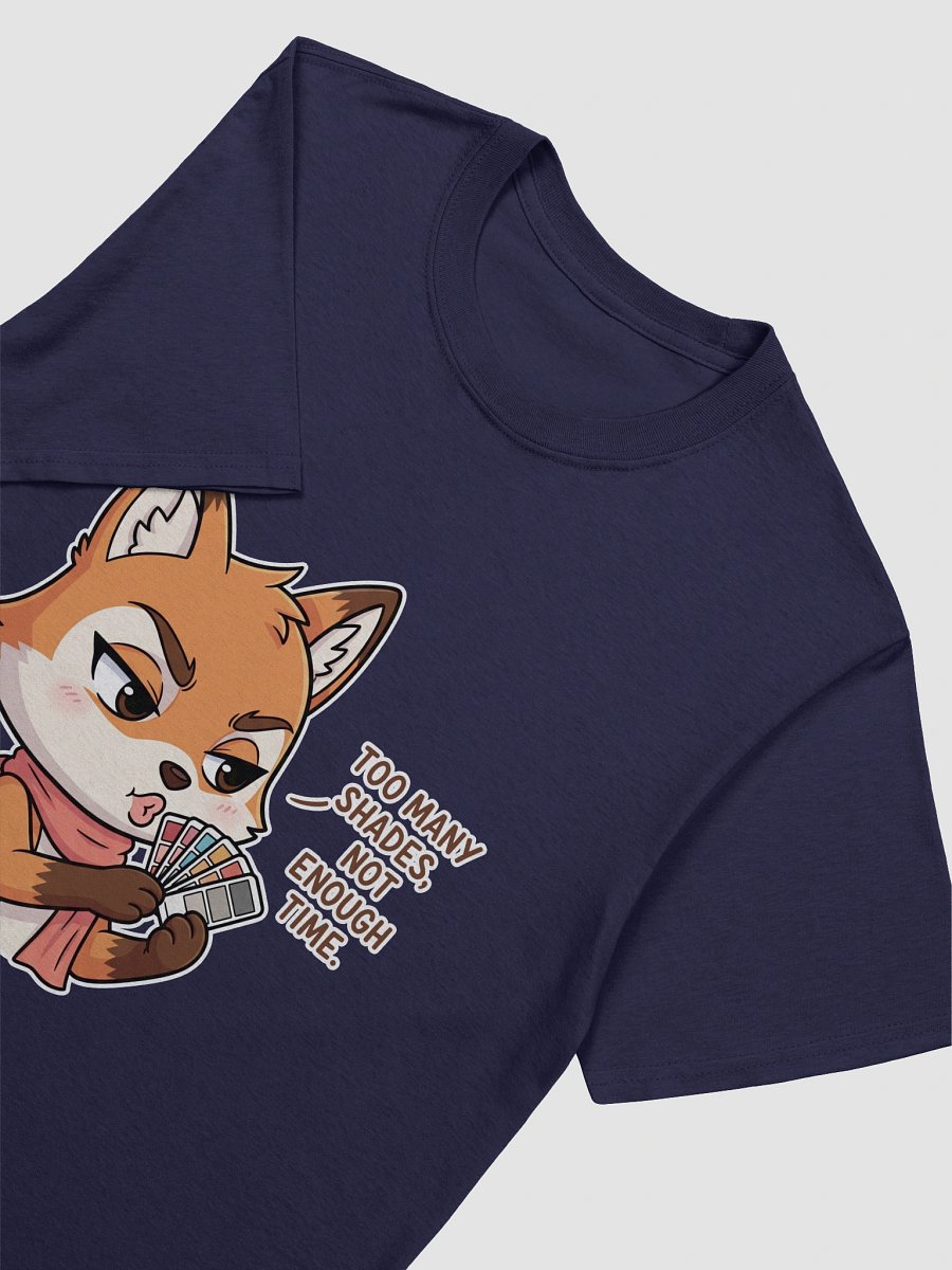 Fashionable Fox with Color Swatches Unisex T-Shirt product image (49)