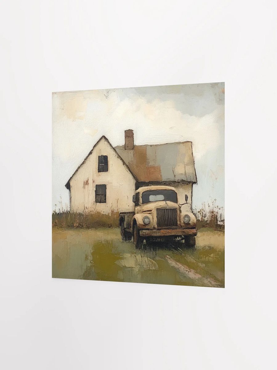 Farmhouse Sky: Truck I Art Print product image (2)
