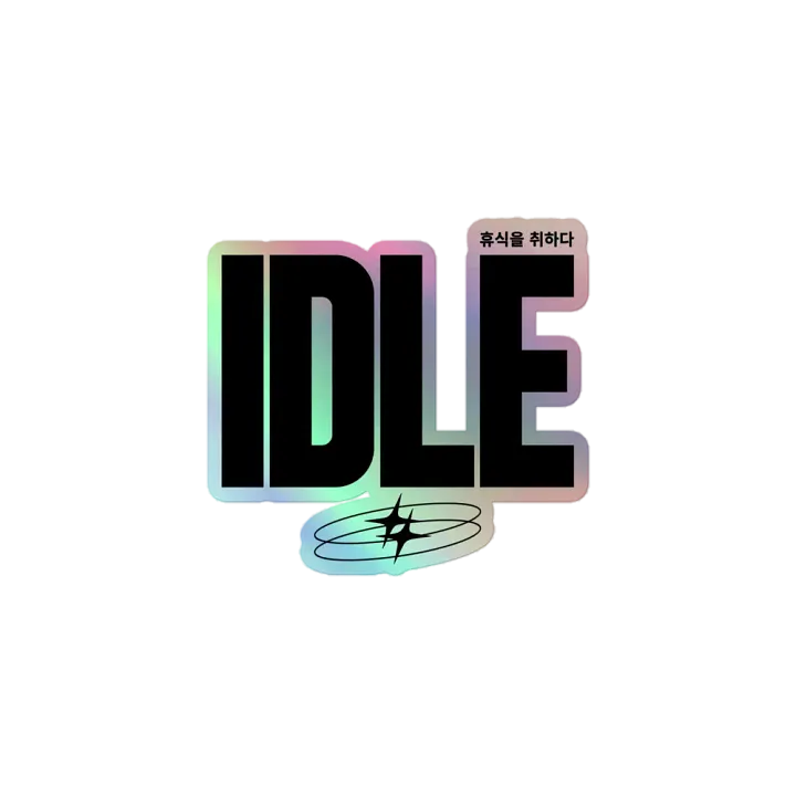 Idle Holo Sticker product image (1)