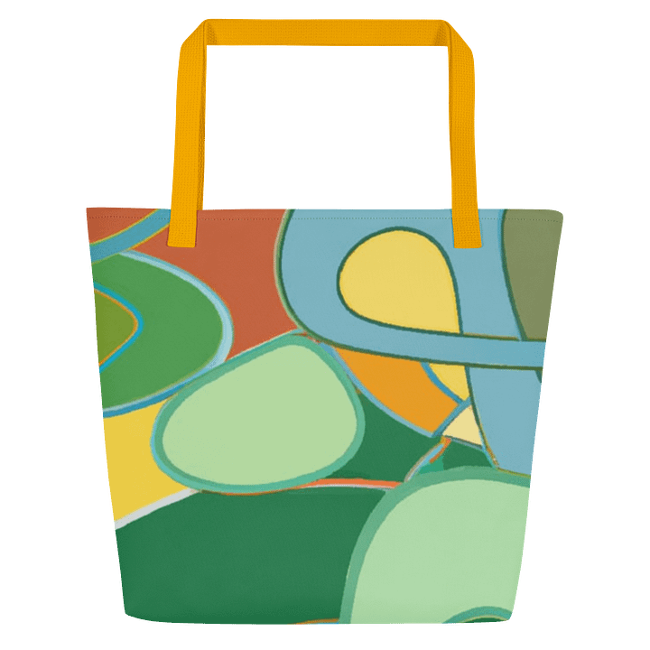 Vibrant Geometry All-Over Tote Bag product image (7)