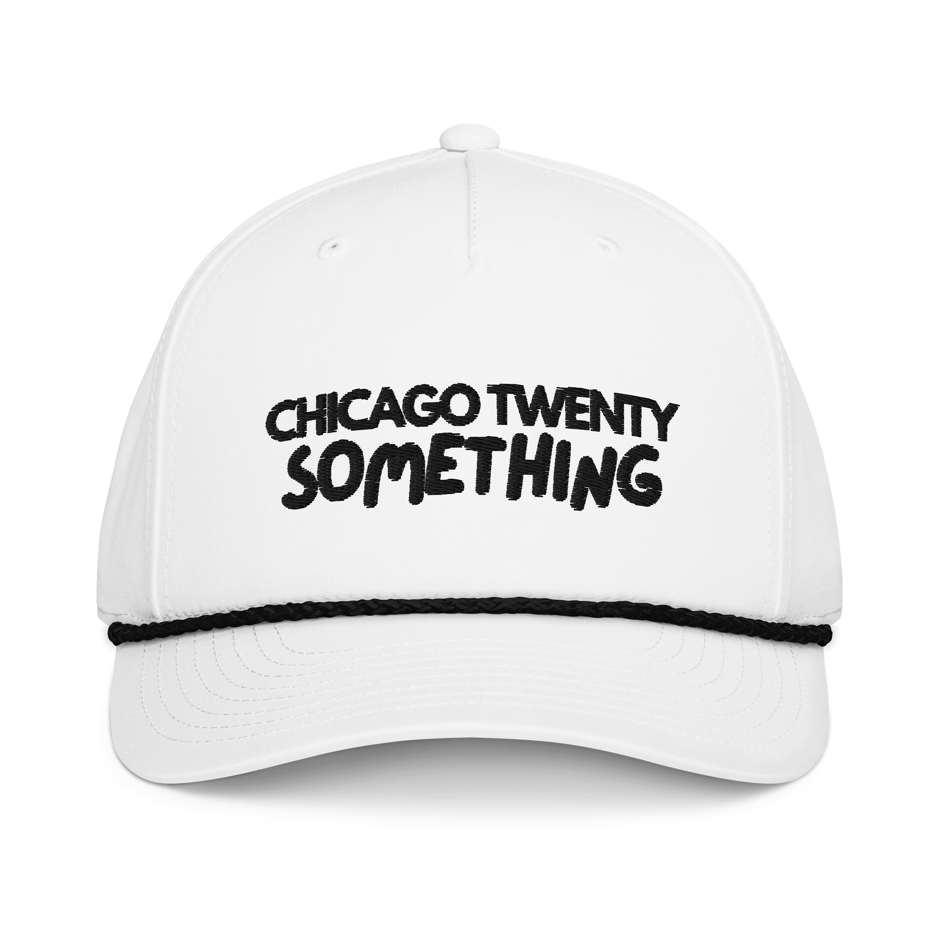 Chicago 20 Something Rope Hat - White product image (1)
