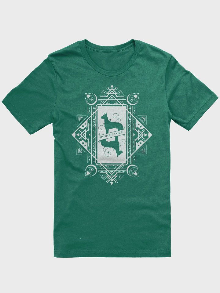 Doberman Spirit Animal Geometric T-Shirt - Tribal Dog Lover Tee product image (1)