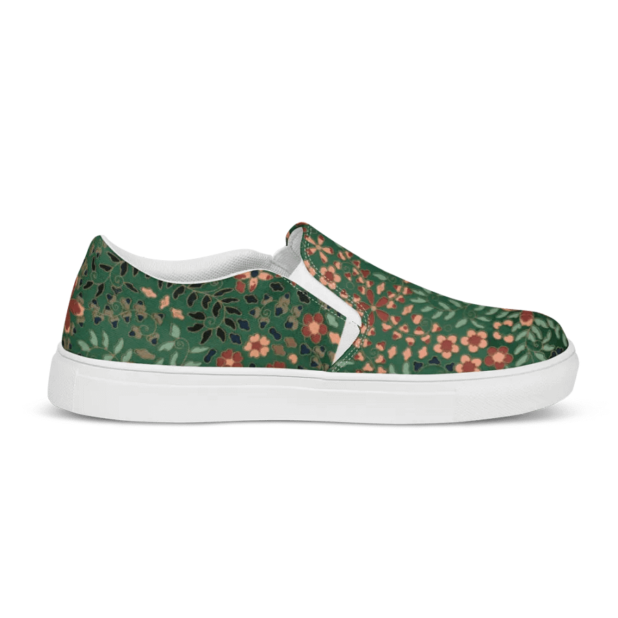 Floral Men's Slip on Shoes 005 product image (8)