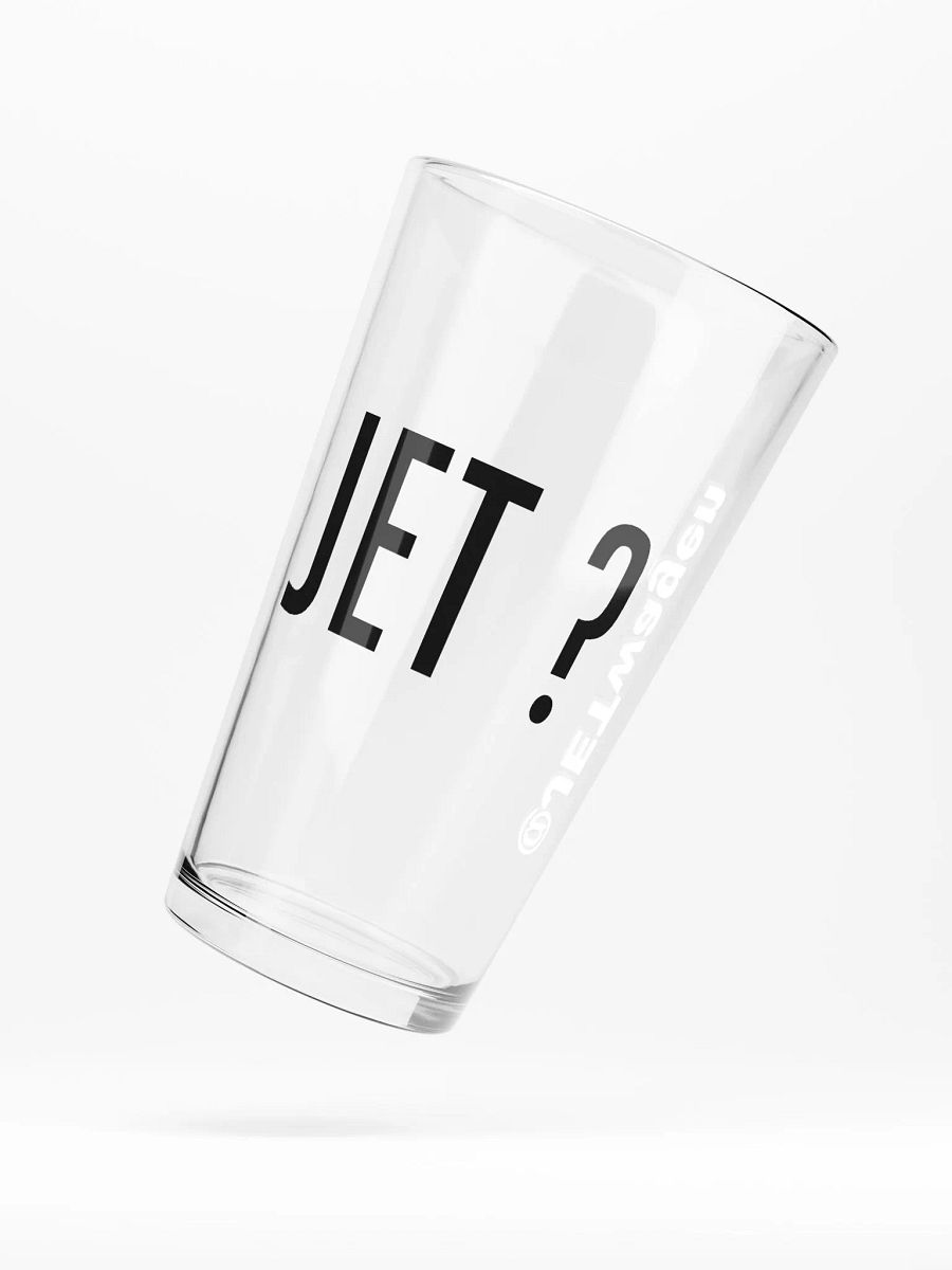 got JET? - Pint Glass product image (5)
