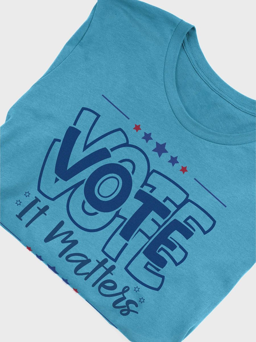 Vote It Matters Election 2024 Voting Patriotic USA Civic Engagement T-shirt product image (4)