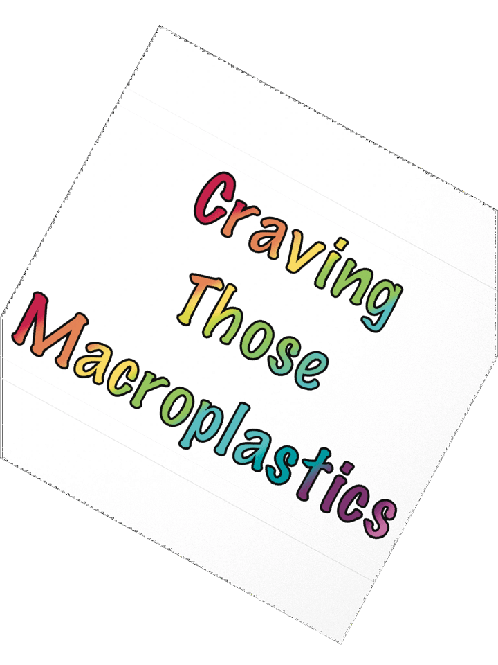 Craving Those Macroplastics stickers product image (5)