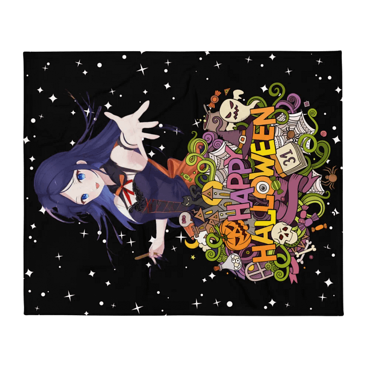 Halloween Anime Throw Blanket product image (2)