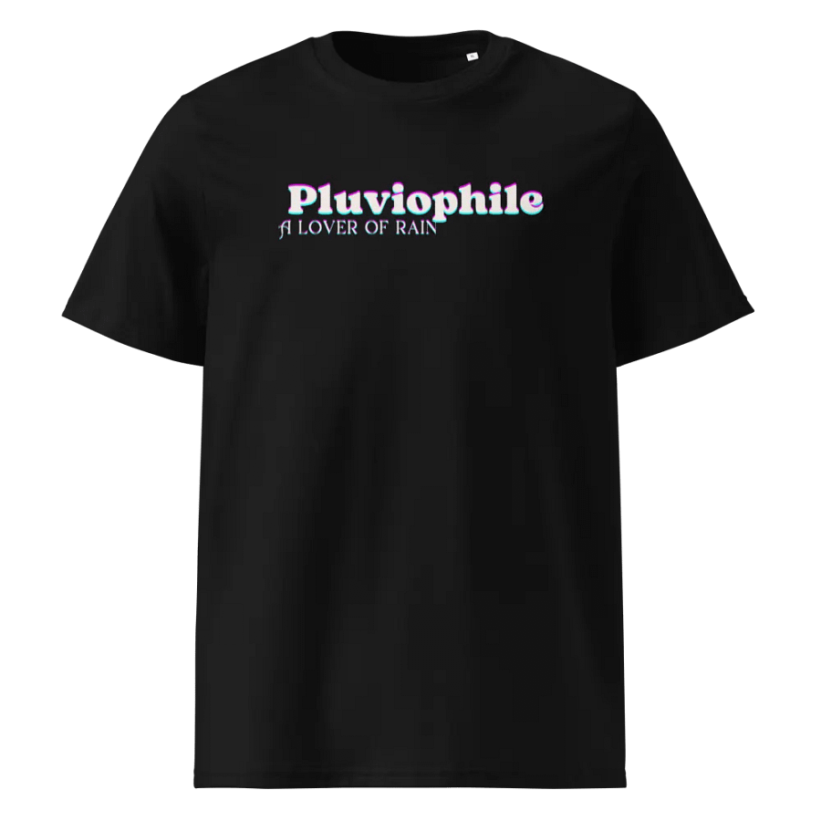 Pluviophile Glow Organic Tee product image (2)