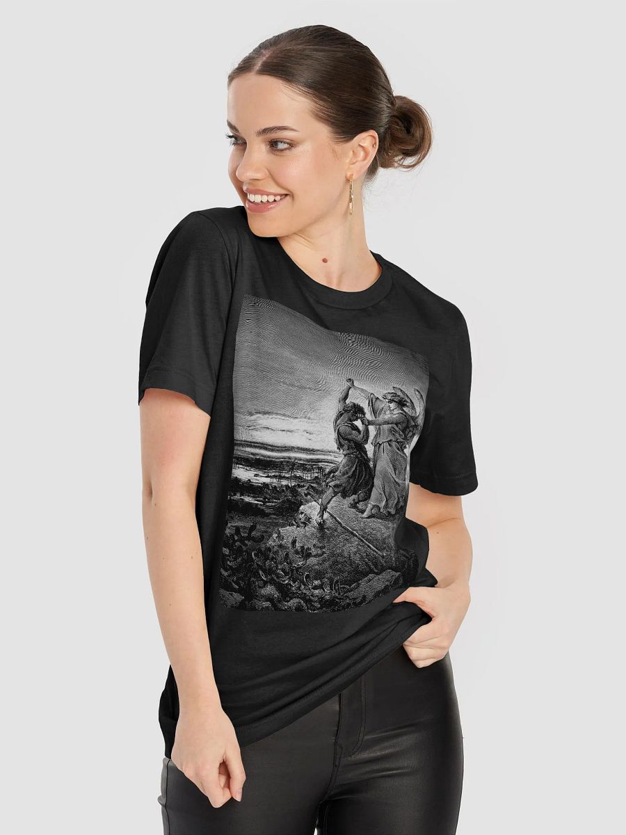 Jacob Wrestling with the Angel Gustave Dore Bible Illustration Unisex T-Shirt product image (8)