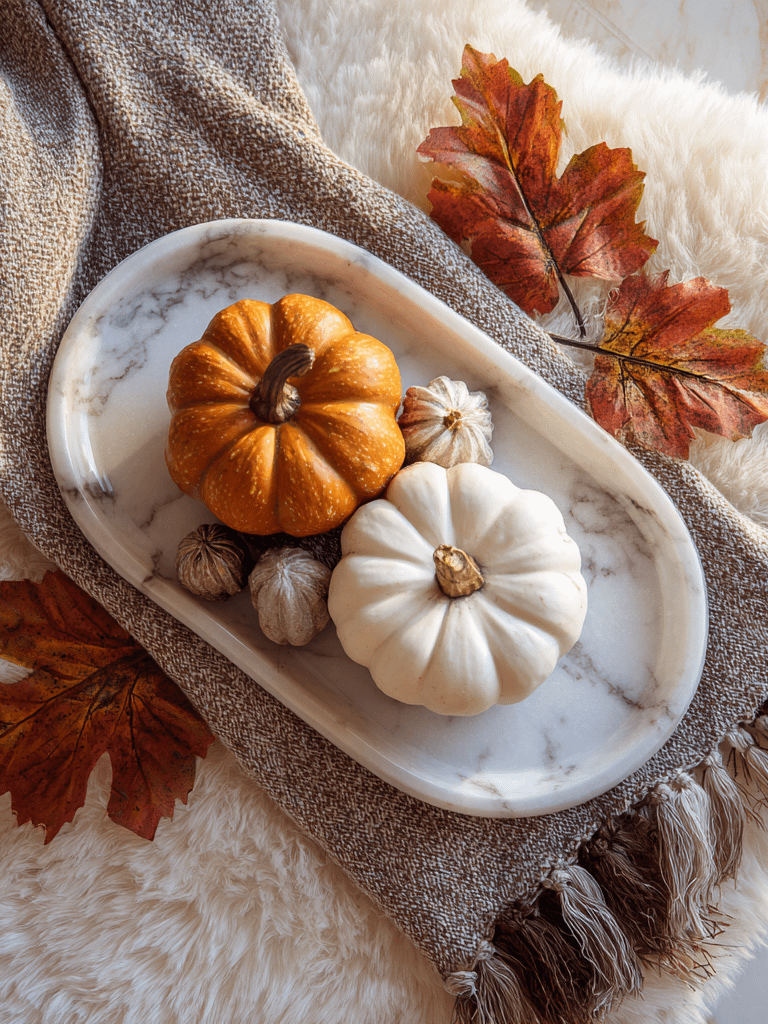 Marble Coffee Ceramic Resin Tray – Modern Home Décor Accent product image (1)