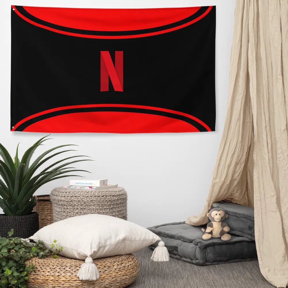 Netflix and Chill Flag product image (5)