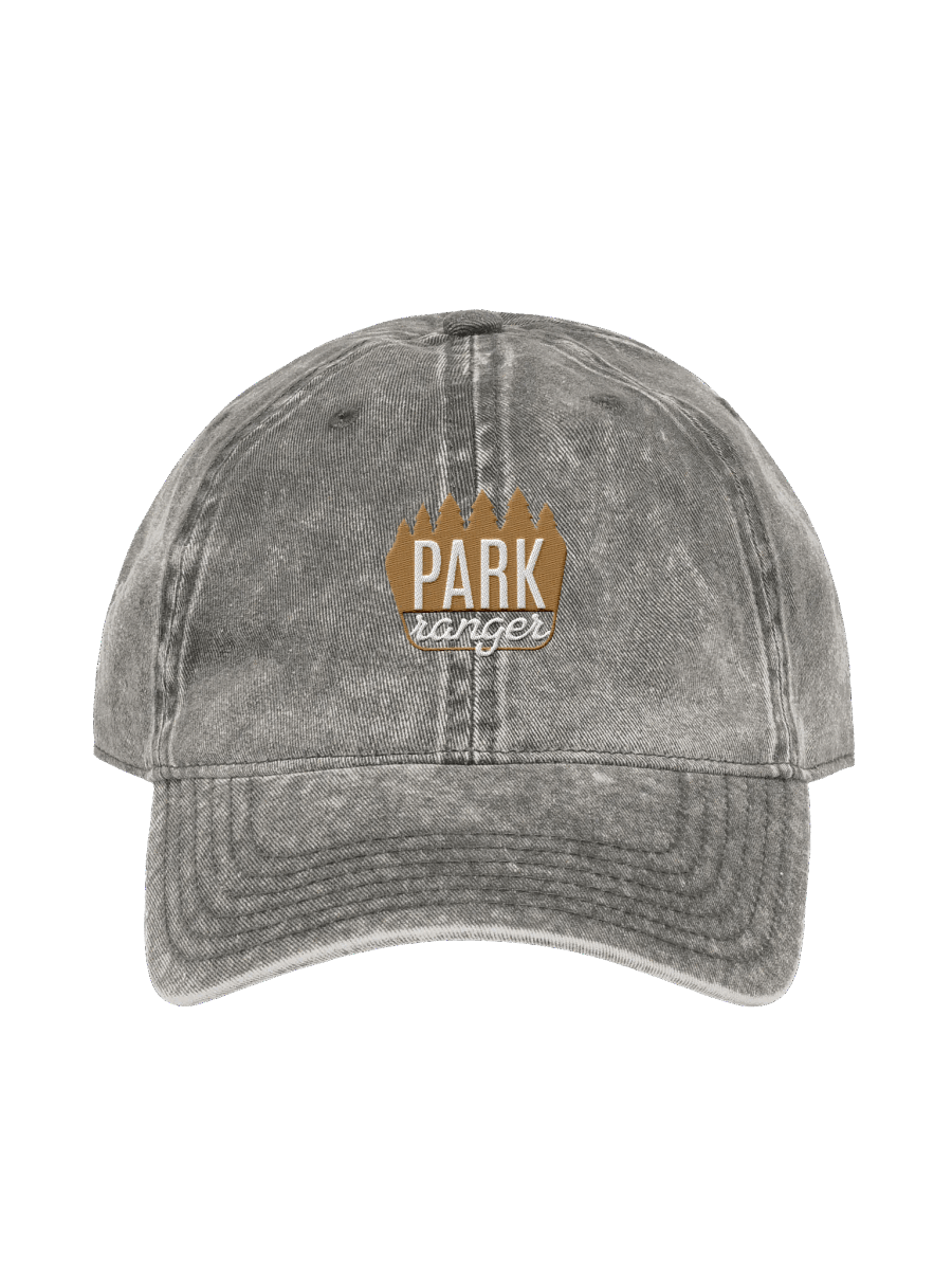 Park Ranger Badge Embroidery Vintage Denim Hat product image (8)