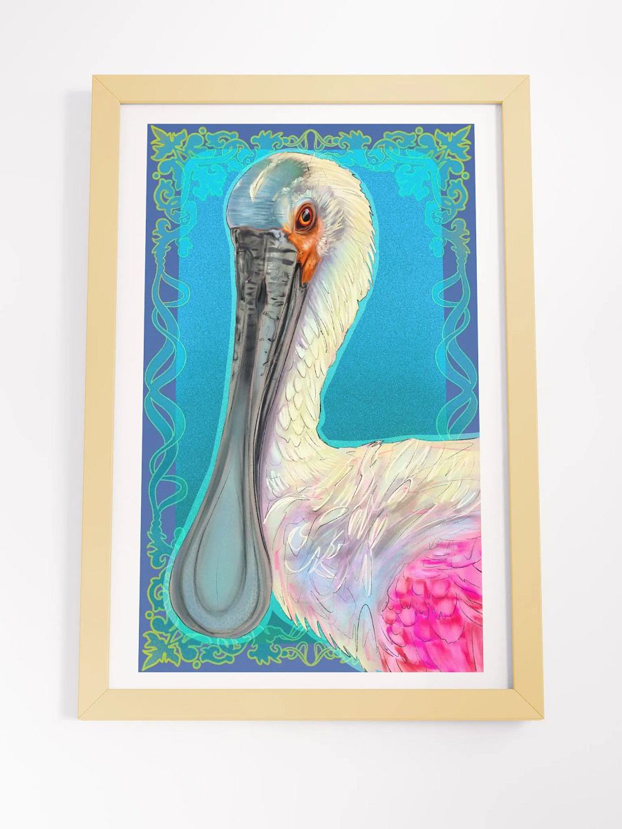 spoon bill framed product image (11)