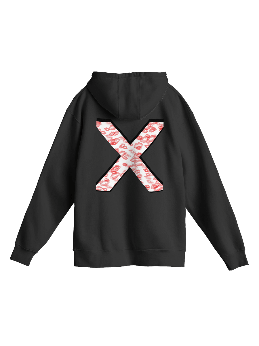 White X Red Lipstick Kisses | Hoodie product image (1)