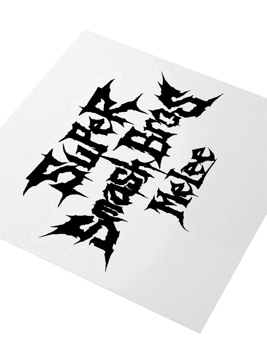 SSBM Metal Sticker product image (9)
