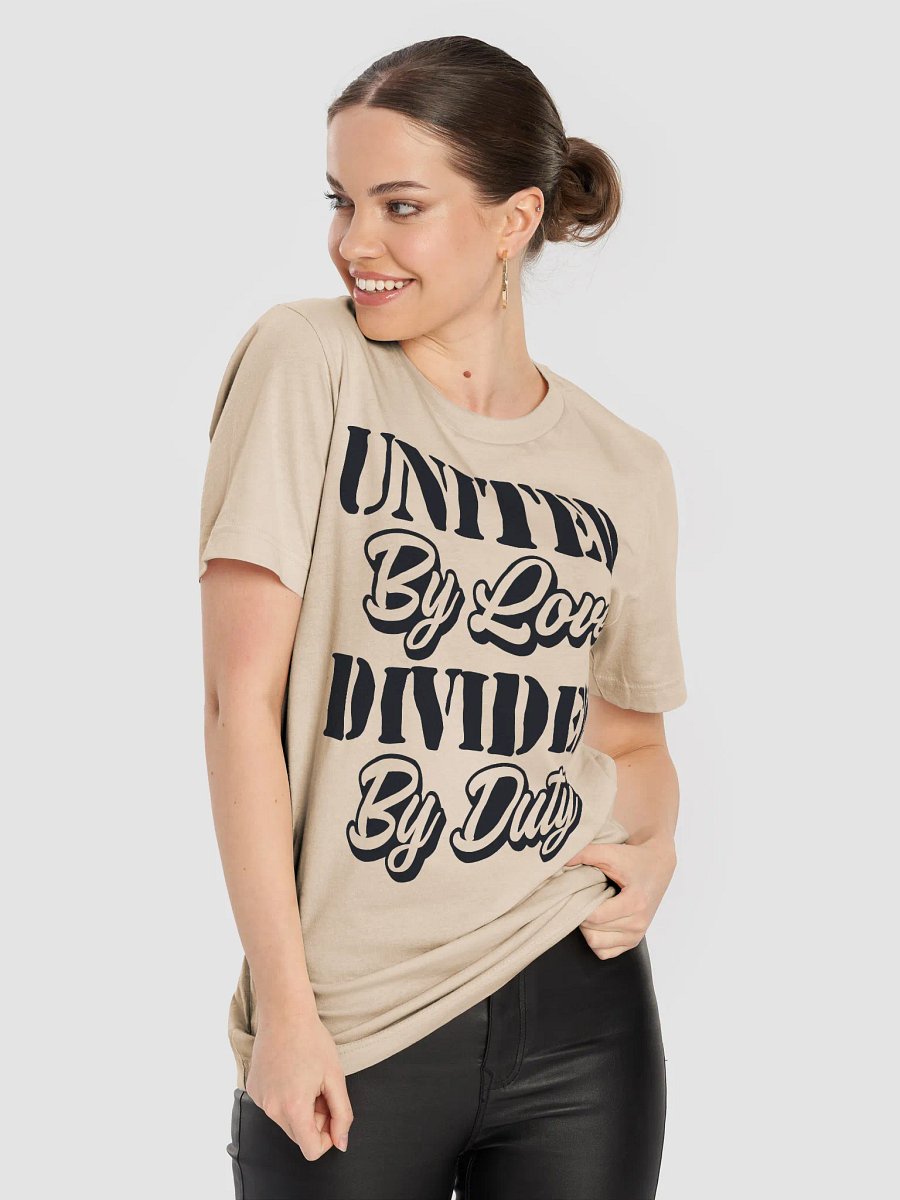 United By Love Divided By Duty T-shirt product image (38)