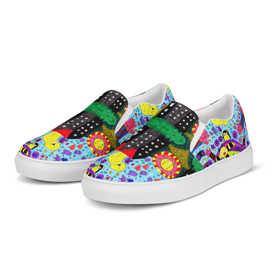 Kaleidoscopic Men's Slip-On Shoes product image (4)