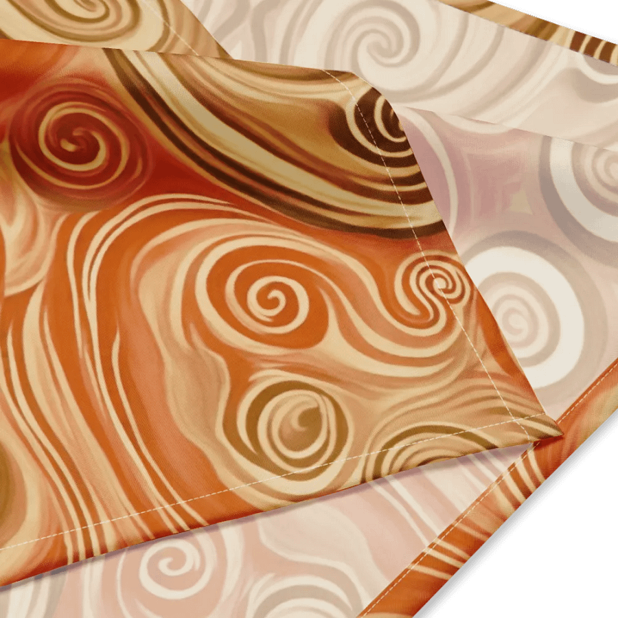 Funky Latte Liquid Tie-Dye Bandana product image (4)