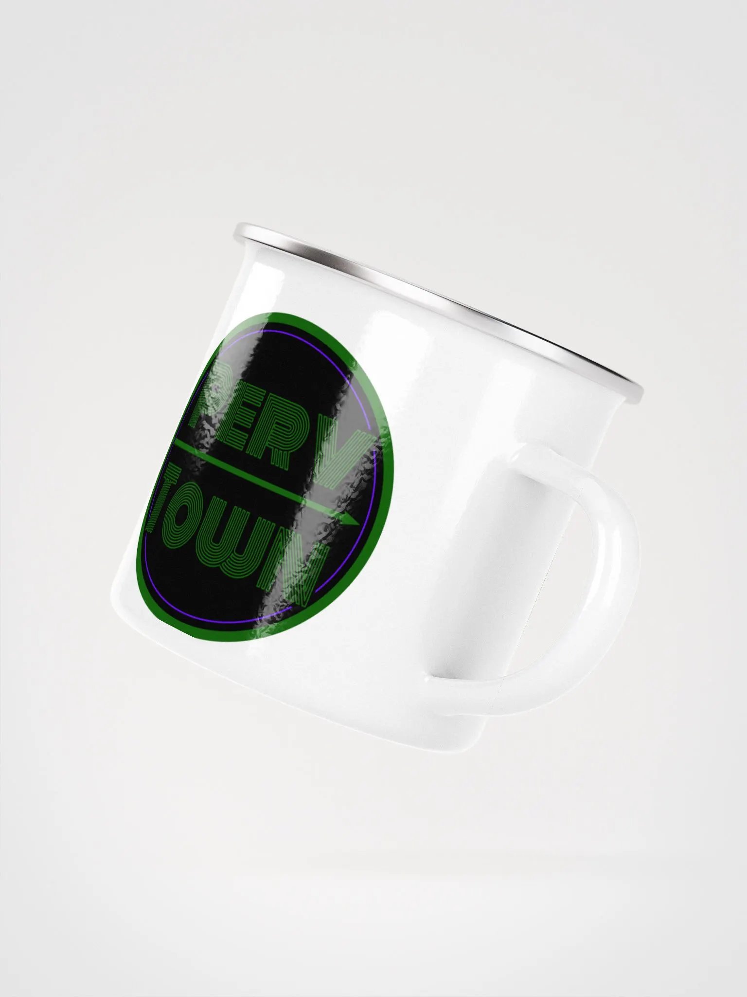PERV TOWN Enamel Mug | EU & US product image (3)