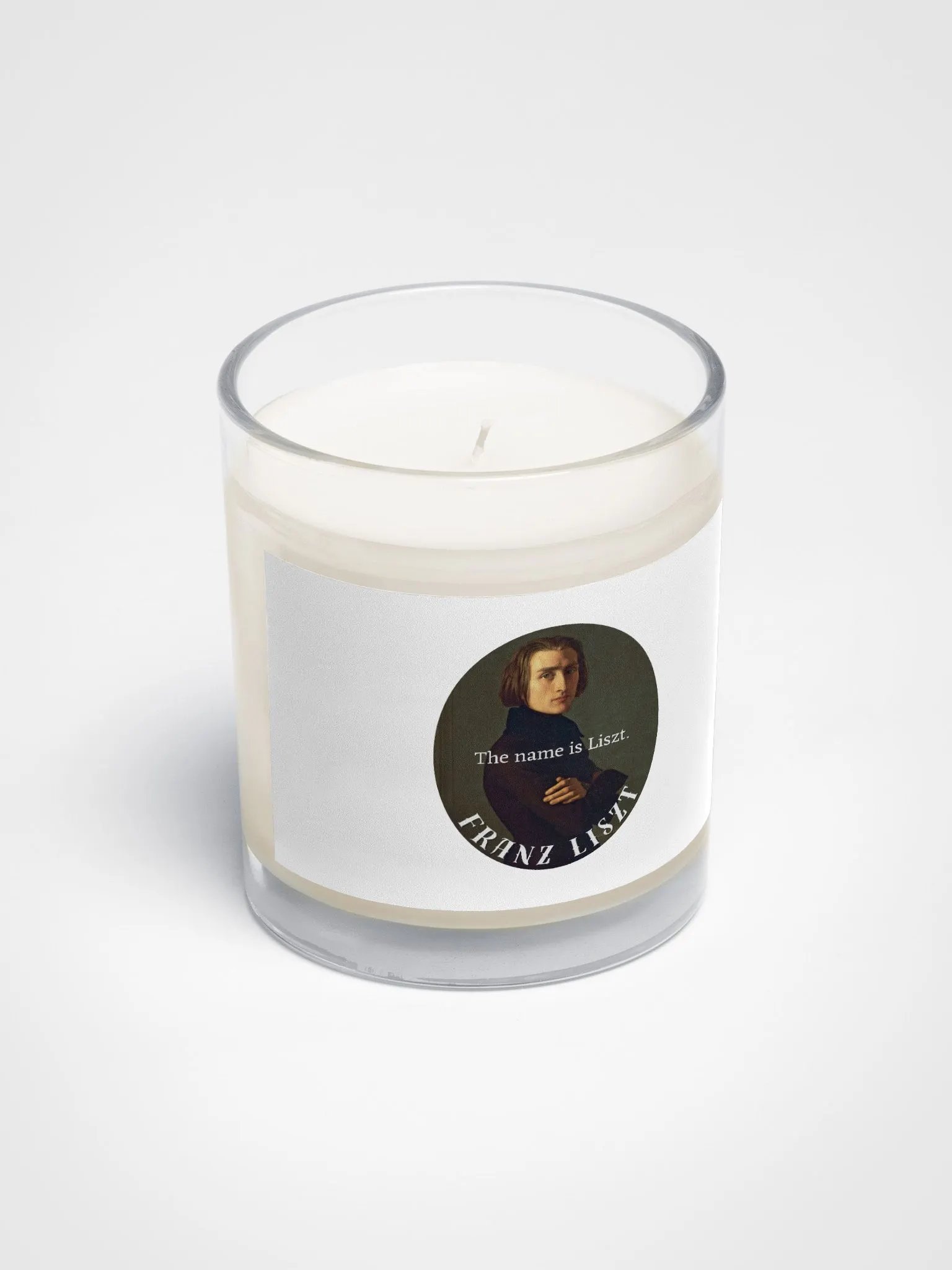 The Name is Liszt. Franz Liszt - Candle product image (2)