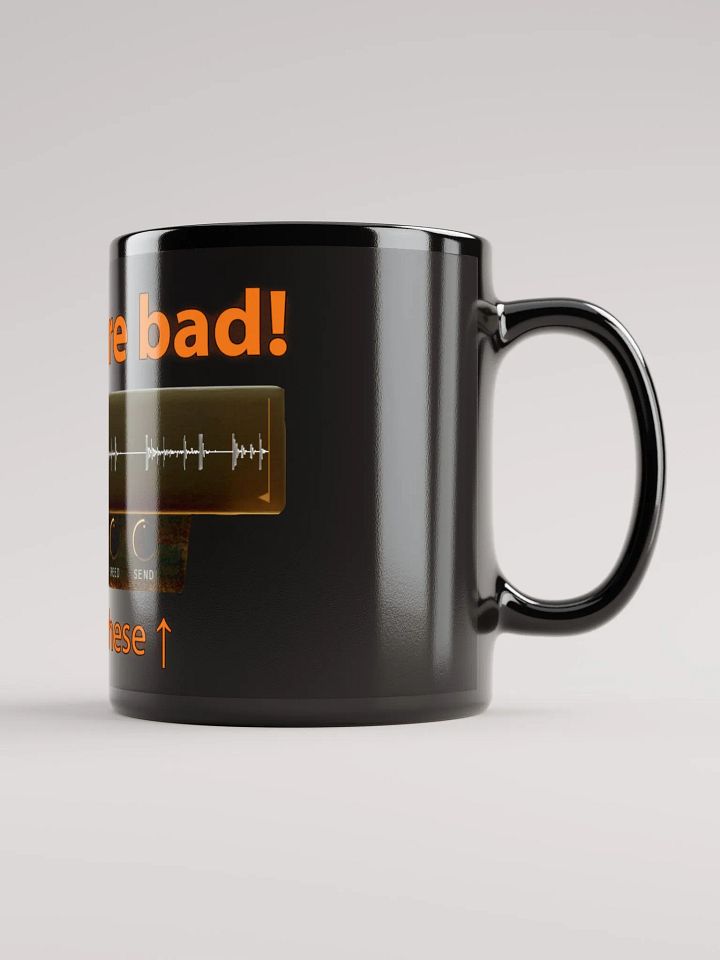 Loops are bad! Black Coffee cup product image (1)