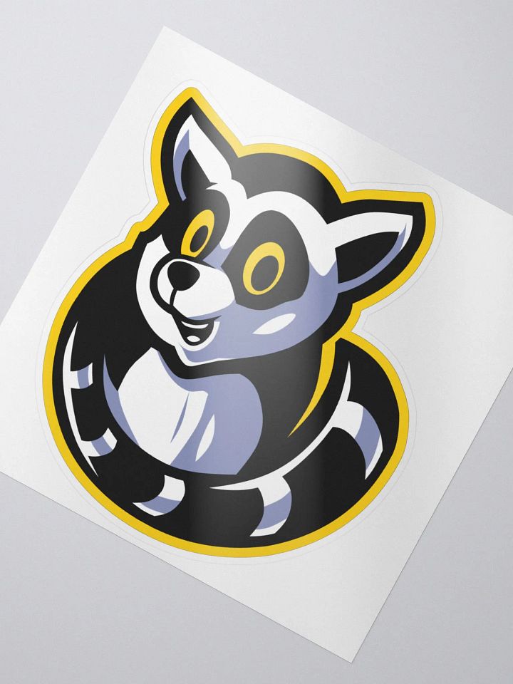 Lemur Kiss Cut Sticker product image (2)