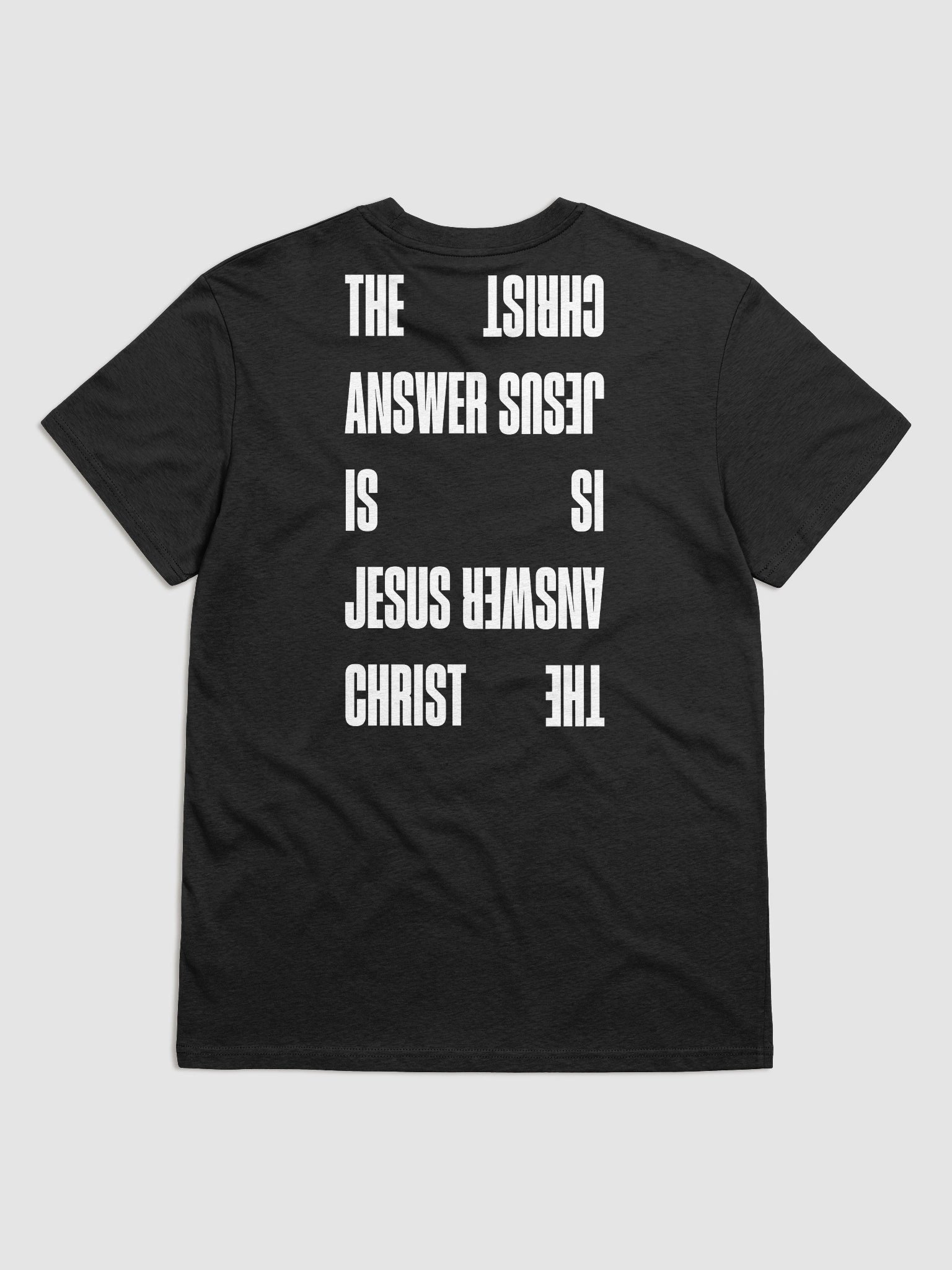 Lord On HIGH | THE ANSWER | UNISEX TEE | White product image (2)