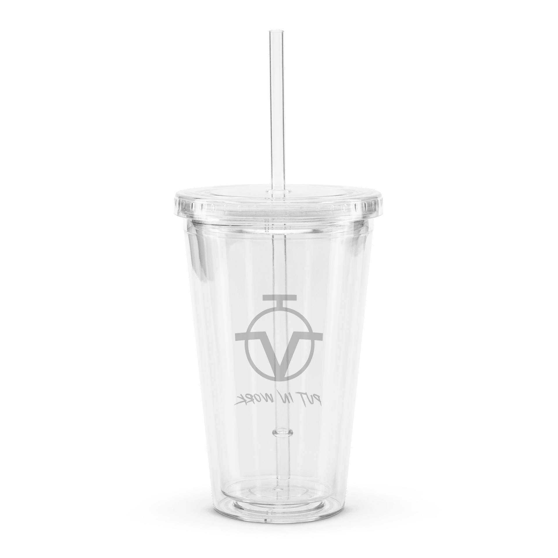 SoloRiotz Clear Cup with Steel Straw product image (2)
