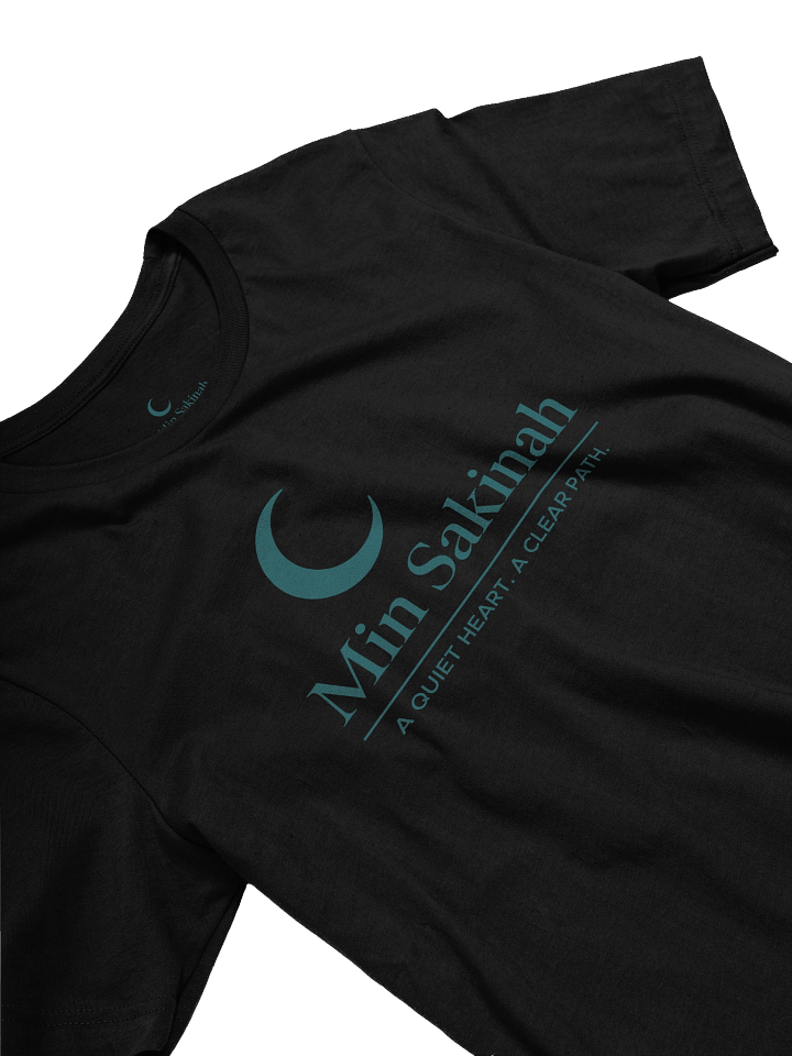 Min Sakinah Vision T-Shirt – Deep Teal Print product image (2)