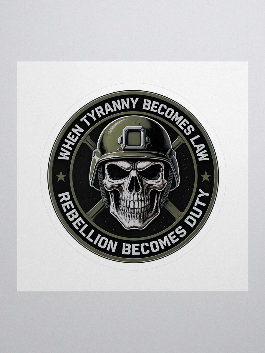 Rebellion Duty Emblem Stickers product image (1)
