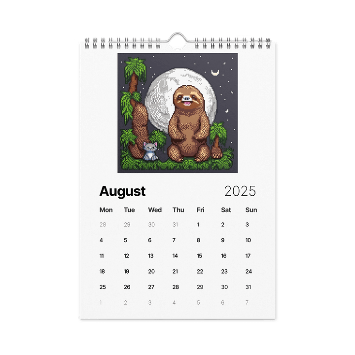 Lazy Days Calendar product image (2)