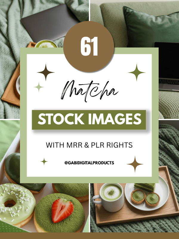 MRR/PLR Matcha Stock Images product image (1)