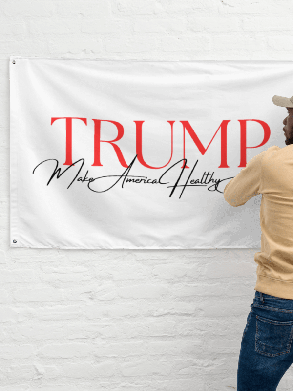 'TRUMP, Make America Healthy Again' Flag product image (2)