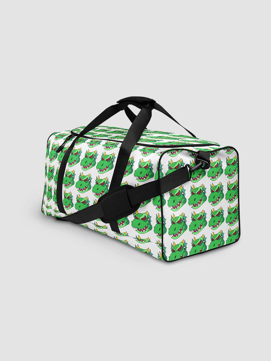 Angry Green Dragon All-Over Print Duffle Bag product image (3)