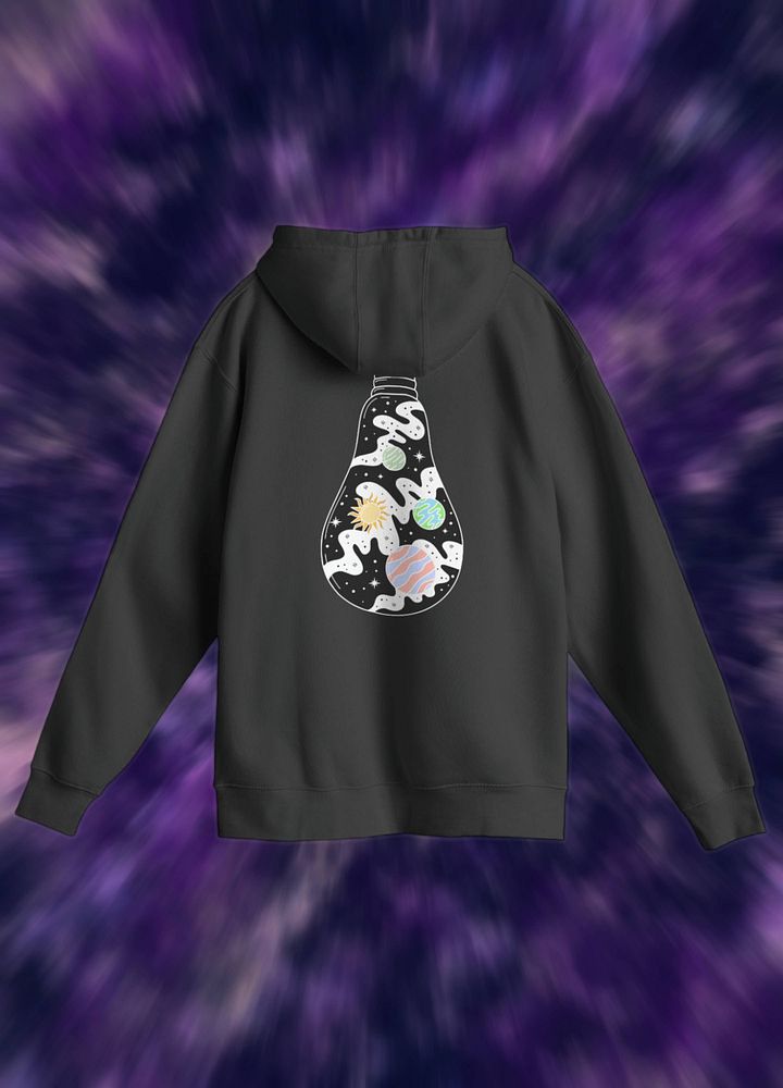 Cosmic Illumination Space Hoodie product image (2)