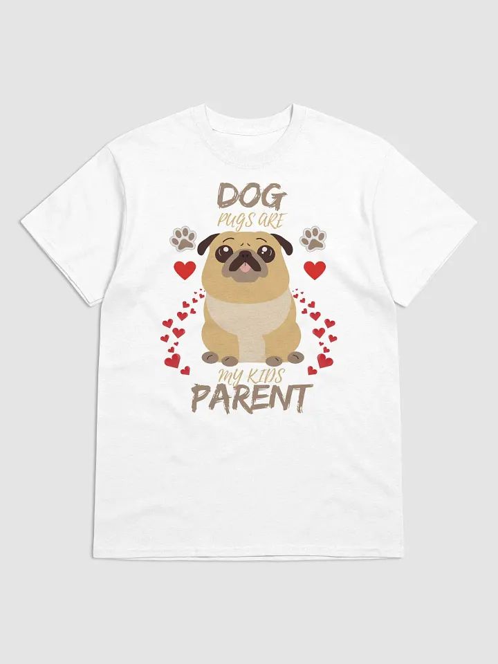 Pawsitively Adorable Pug Love T-Shirt product image (67)