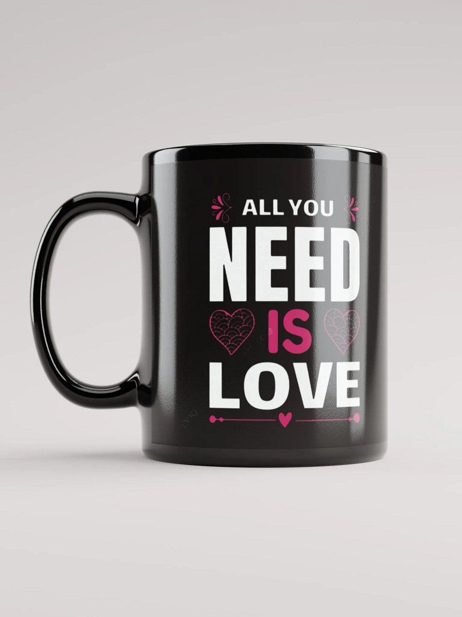 Black Glossy Mug product image (6)