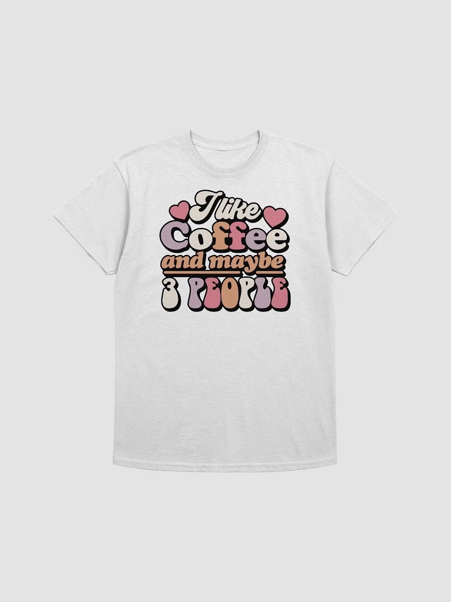 Retro Coffee Bliss: Pastel Perfection Tee! product image (2)