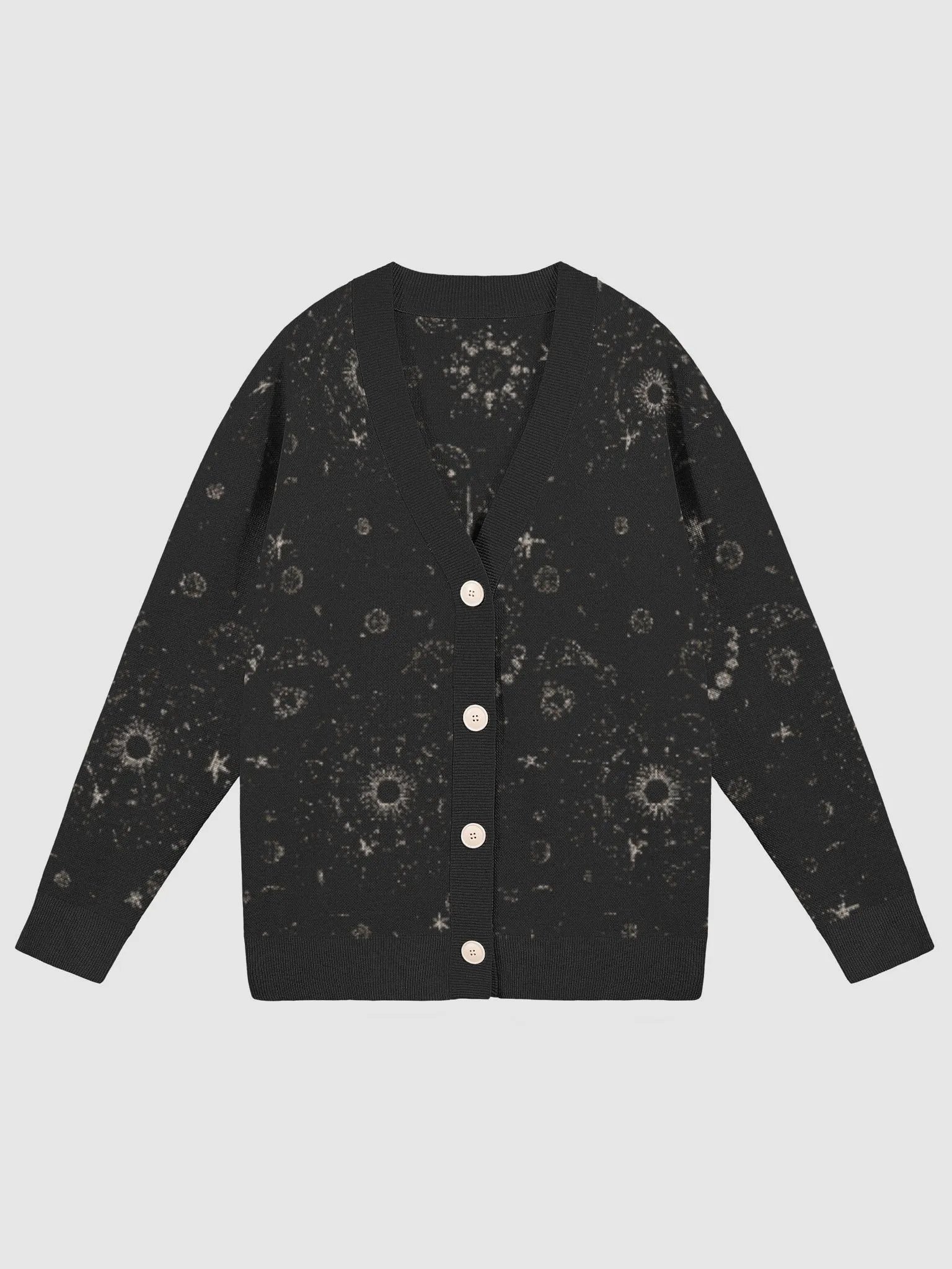 Star Pattern Cardigan Sweater product image (5)