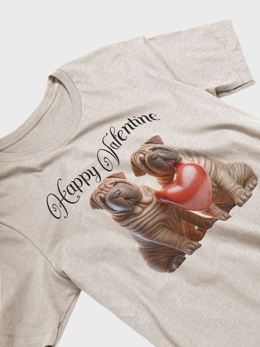 Romantic Valentine Shar Pei T-shirt product image (4)