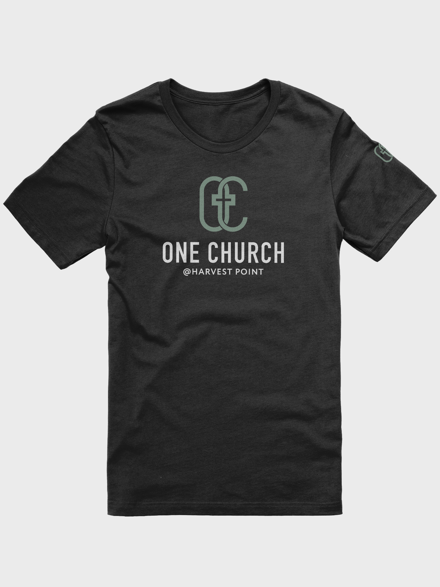 One Church at Harvest Point 3 logo T shirt product image (1)