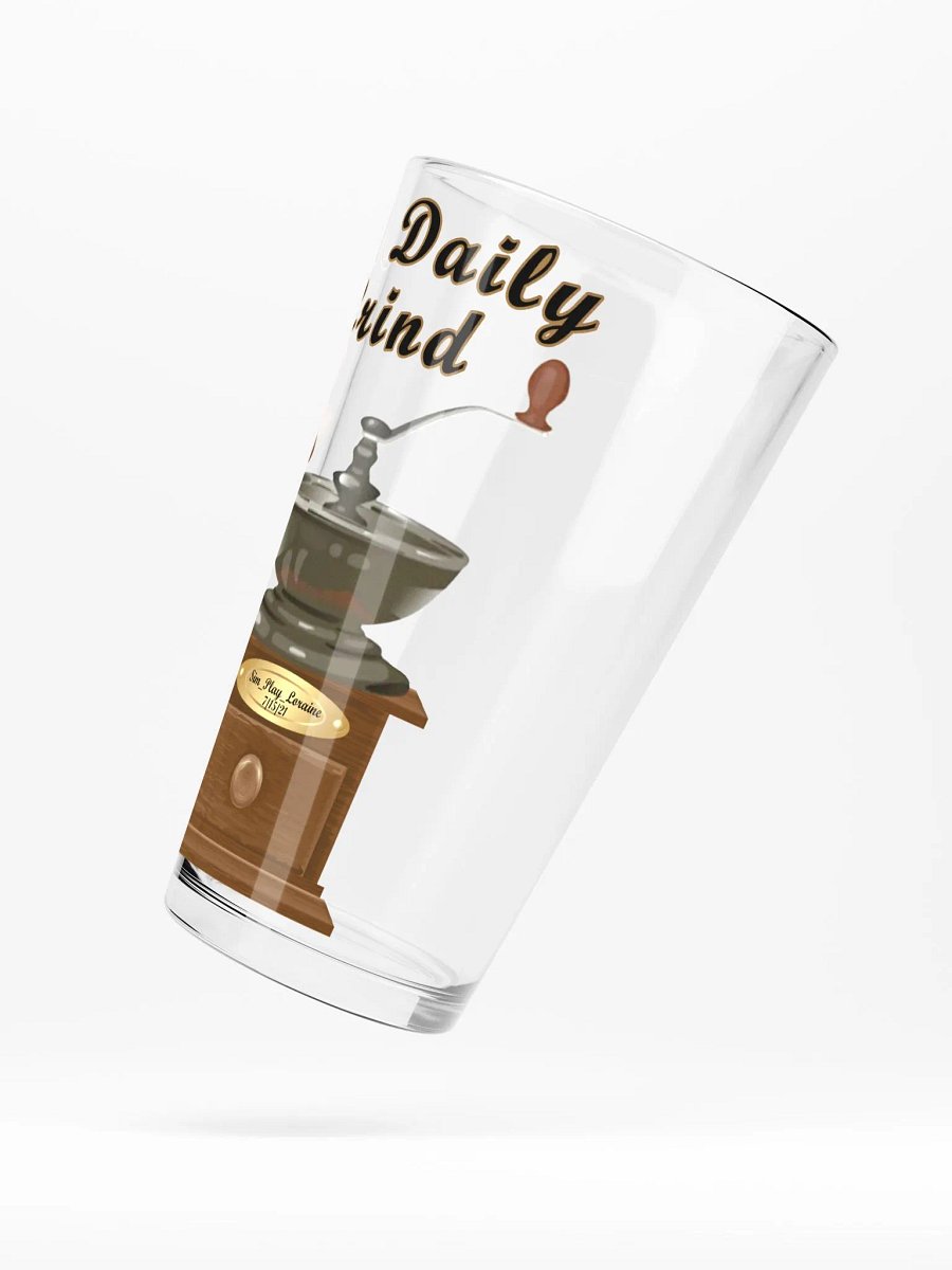 Limited Time Loraine's Coffee House Twitch Established Date Drinking Glass product image (5)