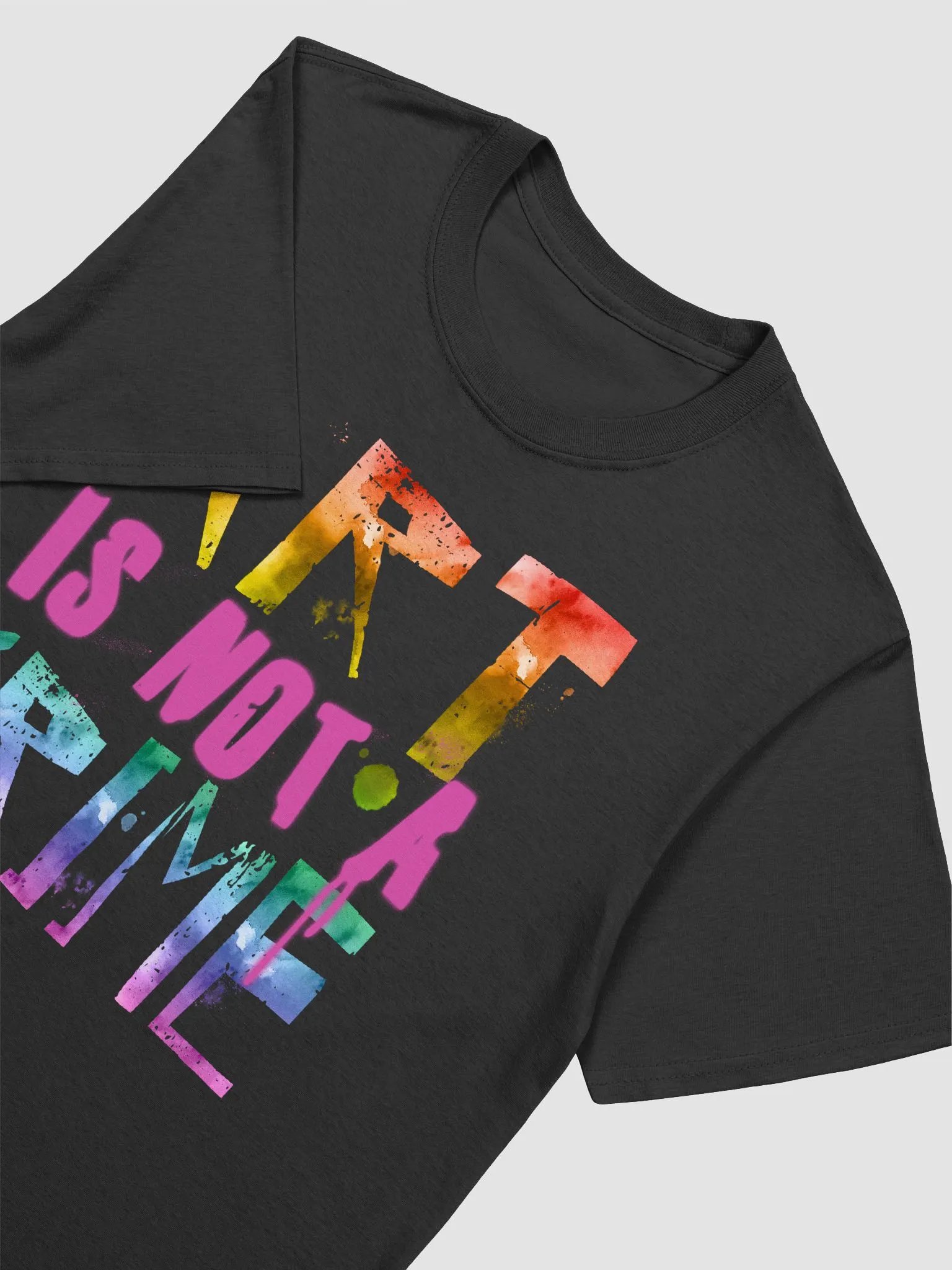 Art Is Not A Crime Unisex Tee product image (17)
